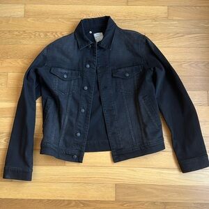 Zadig & Voltaire Black Denim Jacket Size M